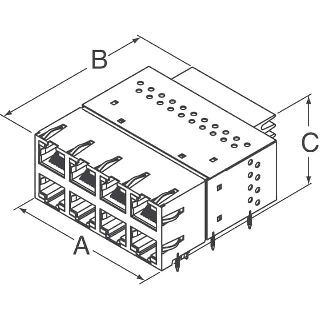 855861003 Molex  Conectores modulares con imanes